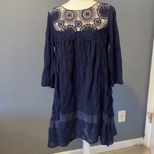Super fun navy tunic/dress
